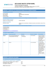 SecuOne EPDM Kit 600 ML - FDS